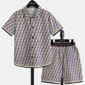 Shein Boys Matching Set 8Y